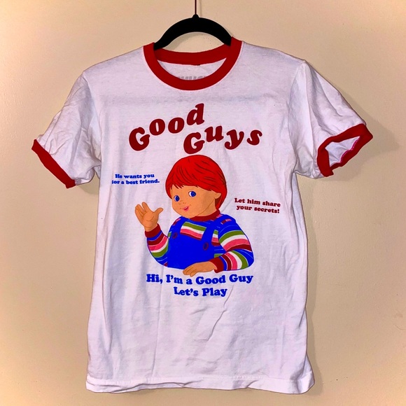 Good Guys Chucky Ringer Tshirt 